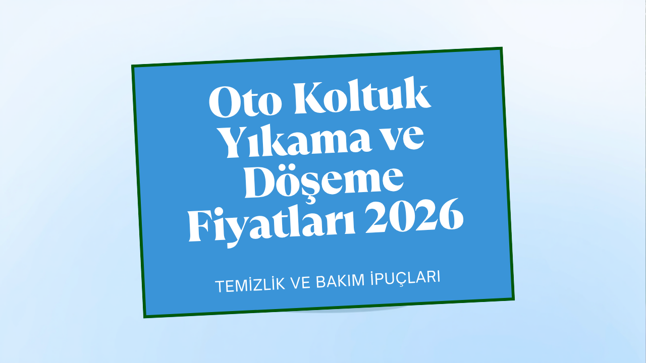 Oto koltuk yıkama ve döşeme görseli