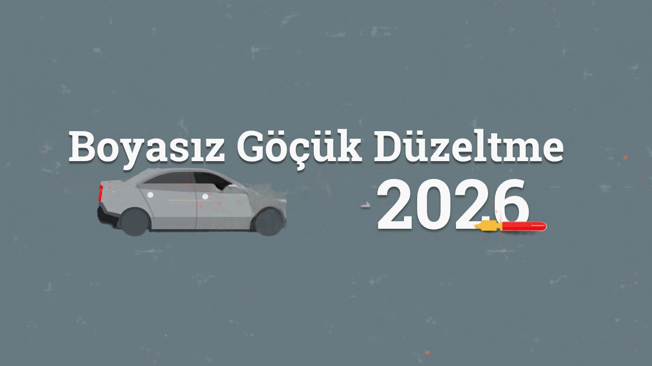Boyasız göçük düzeltme PDR fiyatları görseli