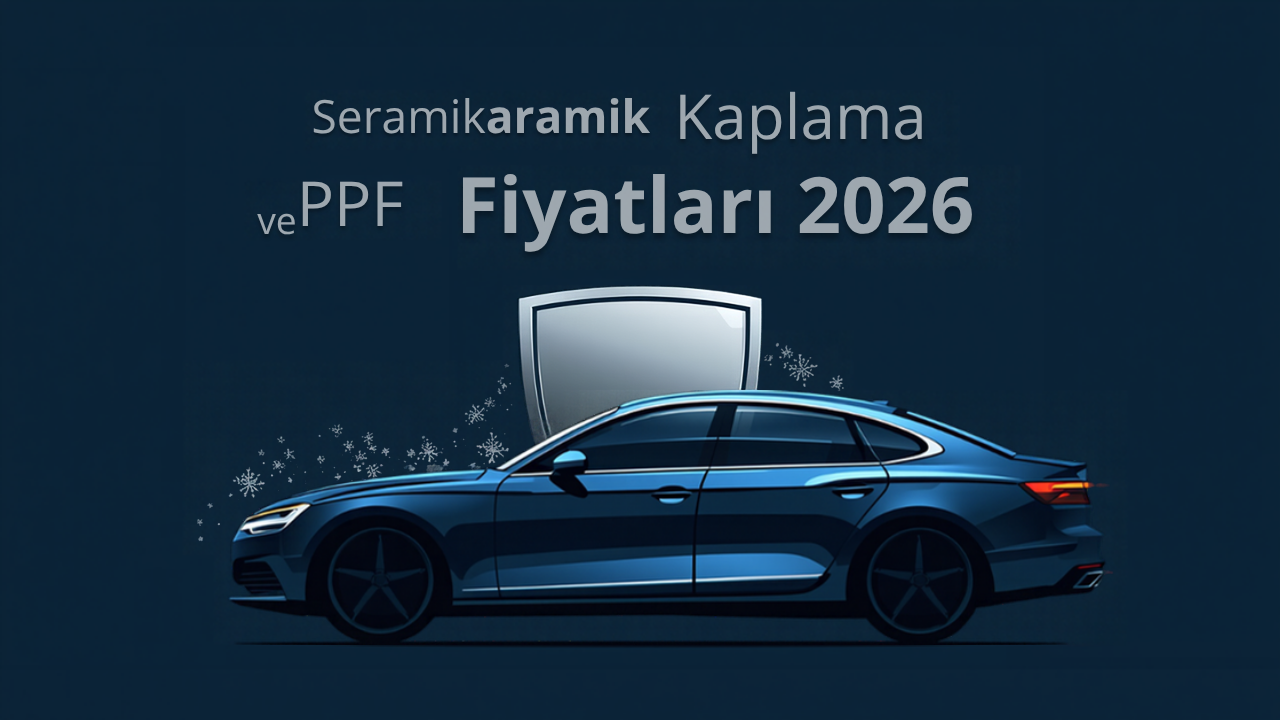 Seramik kaplama ve PPF fiyatları 2026 görseli