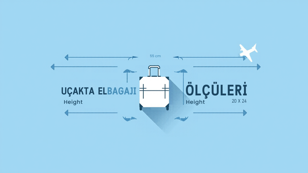 Uçakta el bagajı ölçüleri 2026 görseli