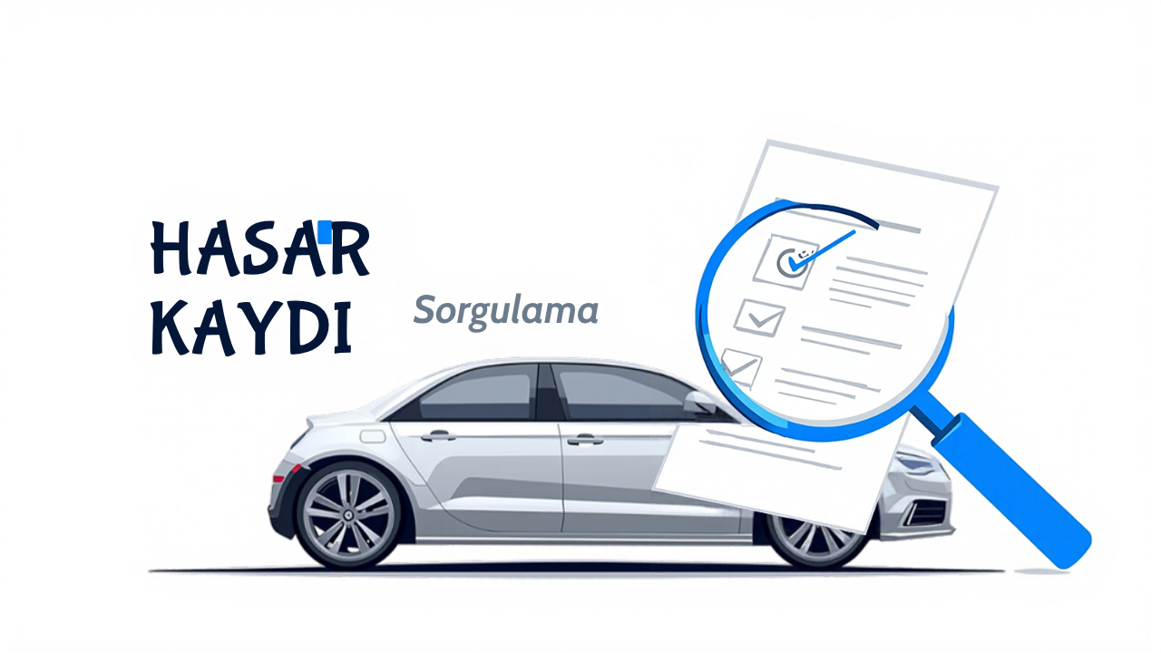 Araç hasar kaydı sorgulama görseli