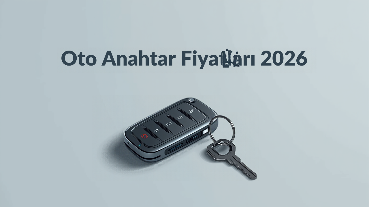 Oto anahtar fiyatları 2026 görseli